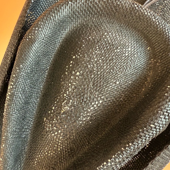 SCALA by Dorfman Unisex Black Straw Cowboy style Hat size large/Xlarge - Picture 13 of 16